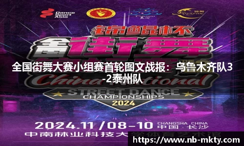 全国街舞大赛小组赛首轮图文战报：乌鲁木齐队3-2泰州队